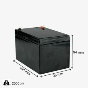 12V 1800mAh Battery Pack Dimensions