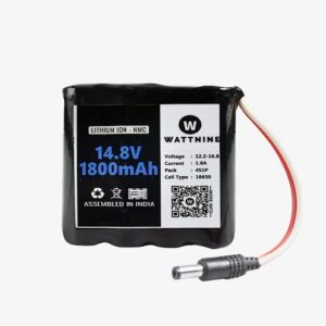 14.4V 1800mAh Rechargeable 4S Lithium Battery Pack