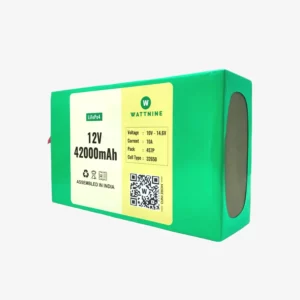 12V 42Ah Rechargeable Lithium Ion (LifePo4) Battery
