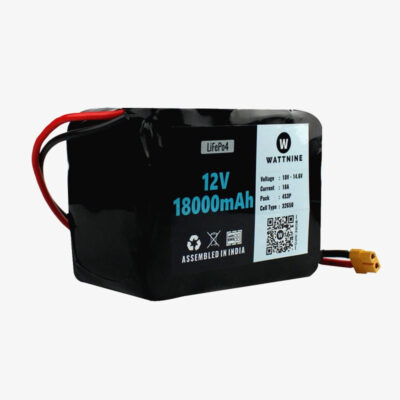 12V 18Ah Lithium Battery Pack - LiFePo4  with 1 year warranty