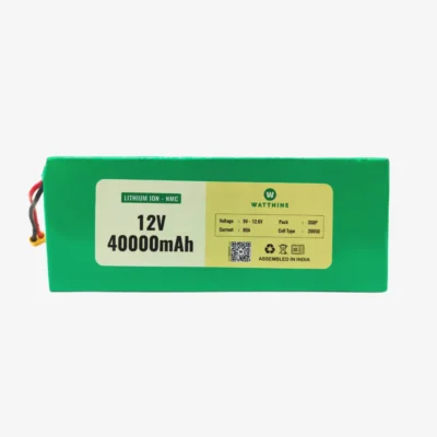 12V 40Ah Rechargeable Lithium Ion Battery Pack