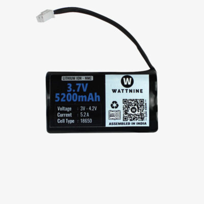 3.7v 5200mAh Lithium Battery with 1 Year Warranty