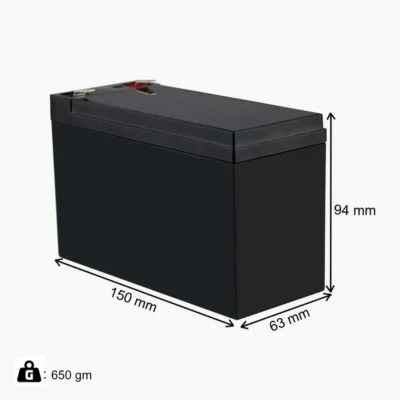 12V 7.8Ah Lithium (NMC) Battery with 1 year Warranty - Image 2