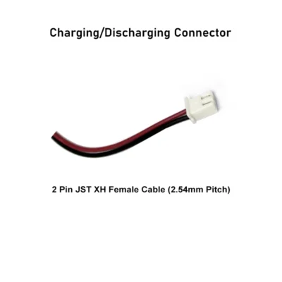 3.7V 3600mah Lithium Battery with wire and BMS Protection - Image 4