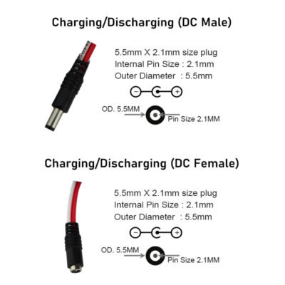 12v 7.2Ah Li-ion Battery Pack with 1 Year Warranty - Image 3