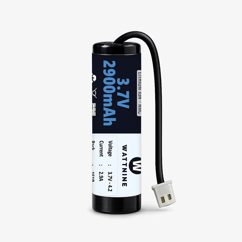 WATTNINE® 3.7V 2900mAh Rechargeable Lithium-ion Battery Pack with Warranty for GPS, CCTV, and Commercial Application